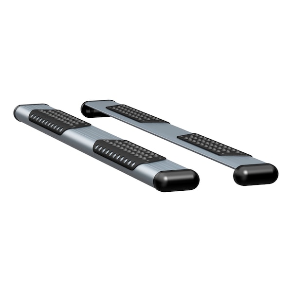 O-MEGA/O-MEGA II RUNNING BOARDS SILVER POWDER COAT